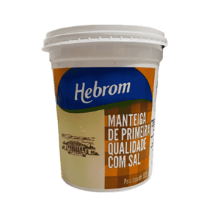 Manteiga com Sal 500g Hebrom
