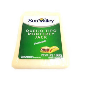 Queijo Monterey Jack fracionado 180g Sun Valley