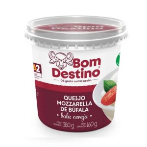 Queijo Mozzarela Bola Cereja 160g Bom Destino