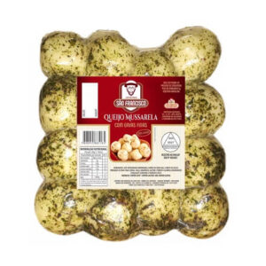 Queijo Mussarela Bolinha c Ervas São Francisco