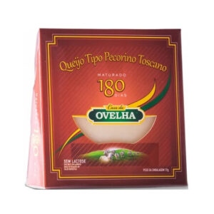 Queijo Pecorino 180 Dias Zero Lactose 100g Casa da Ovelha
