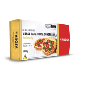 Massa Torta Semilaminada 400g Arosa