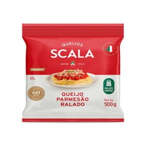 Queijo Parmesão ralado desidratado 500g Scala