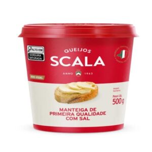Manteiga com sal 500g Scala