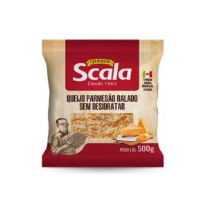 Queijo Parmesão ralado sem desidratar 500g Scala