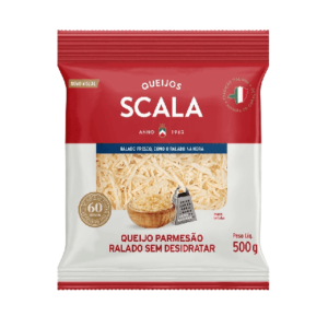 Queijo Parmesão ralado sem desidratar 500g Scala