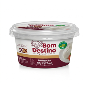 Queijo Burrata Creme forneável 120g Bom Destino