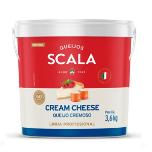 Cream Cheese balde 3,6kg Scala