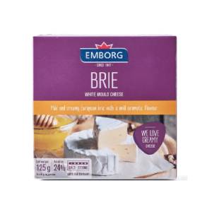 Queijo Brie lata 125g Emborg