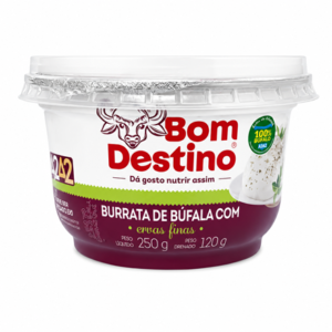 Queijo Burrata Ervas Finas Imersa 120g Bom Destino
