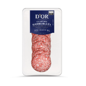 Salame Hamburgues Fatiado 80g D'or