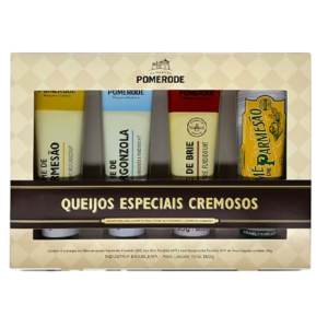 Kit 4 sabores creme P K G B Pomerode