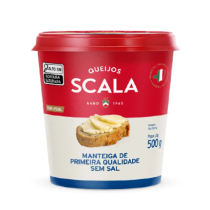 Manteiga sem Sal 500g Scala