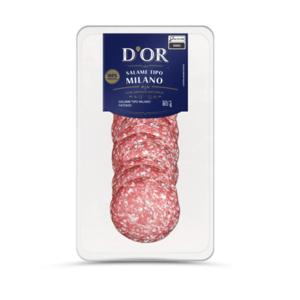 Salame Milano Fatiado 80g D'or