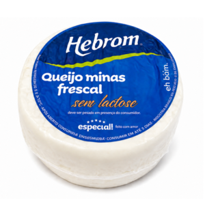 Queijo Minas Frescal Zero Lactose Hebrom
