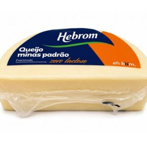 Queijo Minas Padrão Zero Lactose Fracionado Hebrom